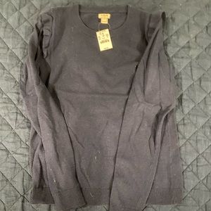 JCrew Navy Sweater
